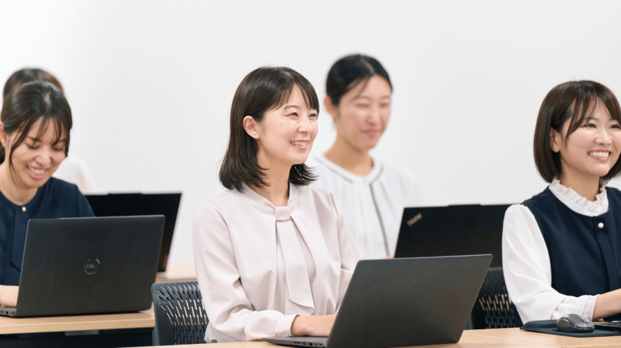 充実した教育制度でサポート！